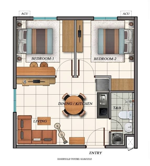 Rosevale Condo Unit Floor Plan Rosevale